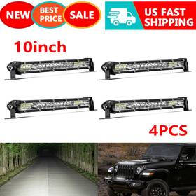 My910b Mayello 4pcs 12inch Led Lights Bar Spot Flood Combo For Truck Suv Atv Offroad Driving