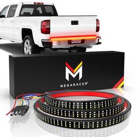 Mr-tg-48in-3r Mega Racer Truck Tailgate Light Bar 48 Inch Triple Row Led Brake Strip