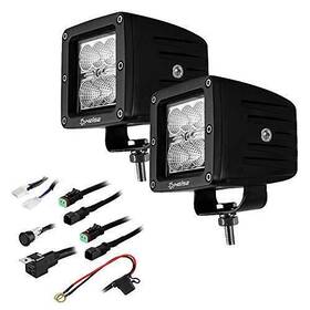 Metra 086429298426 He-cl32pk Cube Flood Light - 3 Inch 6 Led 2-pack With Harness