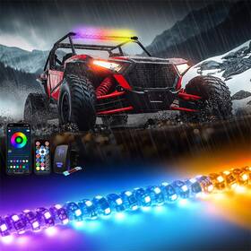 Mic-09-08113 Mictuning 30inch Led Chase Light Bar Offroad Safety Flashing App Remote Control