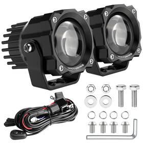 Mic-09-140 Mictuning Led Light Pods 3 Inch 72w Square Off-road Driving Fog Lamp Spot Flood Beam Truck