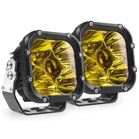 Mic-10-040 Mictuning 2pcs 70w Led Work Light Fog Driving Spot Pods For Off Road Truck Offroad