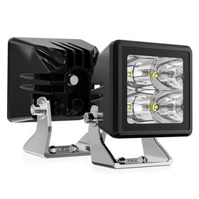 Mic-lwl-20w Mictuning Pair 40w Led Cubes Work Light Pods Spot Driving Lamp For Utv Truck Off Road