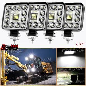 12led4f02 Mod 4x 3 Inch Led Work Light Combo Beam 12v/24v Night Lamp Truck Ute Utv Forklift
