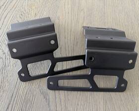 82216213aa Mopar Jeep A-pillar Light Mount - 392 Dark Sky Or Mojave Inclds Wire Harness