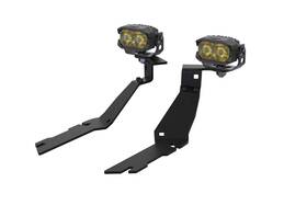 Morimoto 840203382806 2b-plr-kit-1122 Led Pod Light Kit Ncs White Combo Beam Fits 19 Ram Hd