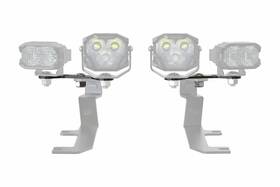 Baf077 Morimoto Baf056 2x Ditch Light Brackets For 2011 Ford Bronco Sport