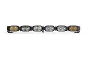 Bar-1row-009 Morimoto 24 Inch 6-pod Ncs 1 Row Bangerbar Led Light Bar White/yellow