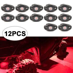 Moto Hij 120001618742 Car Led Pods Rock Lights 4x For Jeep Off Road Atv Suv Truck Under Body Us