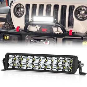 Mlm-0101-bdr12-1226 Motorledmall For 2015-2023 Ford F-150 12 Inch Lower Bumper Grill Mount Led Work Light Bar Offroad