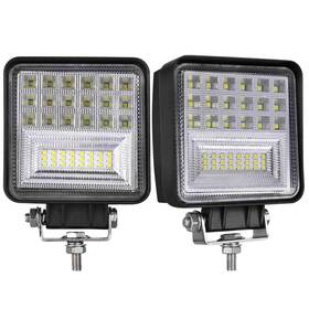 Muto-beam 612292090494 Led Pods 2pcs 4 Inch Tractor Lights Cubes Work Lamps Square Lighti