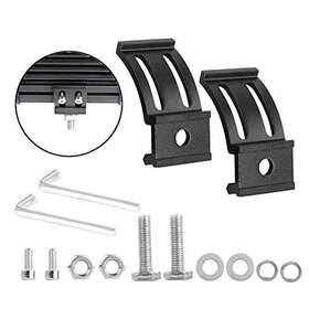Muto-beam 612292090562 2 Pcs Mounting Brackets For Led Pods Universal Adjustable Base Brack
