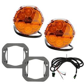 V3jw1kasm Nacho Offroad Technology Lighting Jeep Jl/jt Sae Combo Amber Plug N Play Fog Light Kit