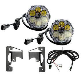 V3jw2kwsm Nacho Offroad Technology Lighting Jeep Jl/jt Sae Combo White Plug N Play Fog Light Kit