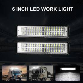 Bpqnzg9gocgesxltvqg2 Navitroey 2x 6inch 84w Led Work Lights Bar Flood Pods Offroad Driving Fog Lamp Truck Suv