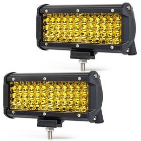 Nifeida 438164254610 Led Light Bar 240w 24000lm Fog 7inch Yellow