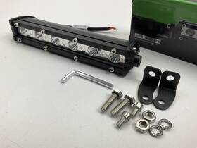 Nvj3s6 Night Vision Universal 7 Inch Led Light Bar Pure White 6000k Color