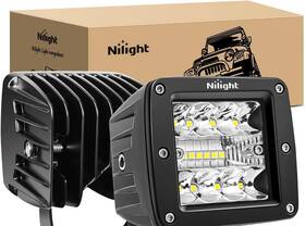 14063c-a Nilight 3 Inch 42w Led Cube Lights For Trucks Suvs Atvs Utvs And Off-road Vehicles