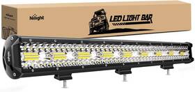 18025c-a Nilight Led Light Bar 26inch 540w 50000lm Flood Spot Combo White