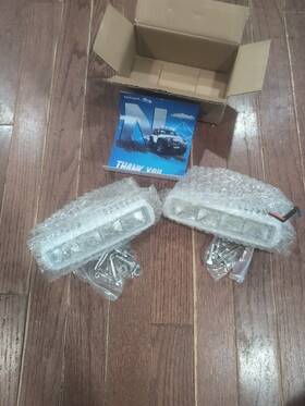 18074cw Nilight Marine Led Navigation Lights 2pcs 72w White Flood Beam