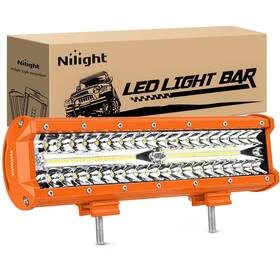 18081ca Nilight Led Light Bar 12inch 300w Flood Spot Combo Triple Row Driving Lamp Roof