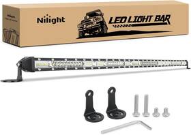 40034c-a Nilight Slim Led Light Bar 40 Inch 104led Single Row Spot Flood Combo Fog Lights