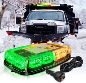 48-34ag Nilight 12 Inch Roof Top Strobe Lights 48led Hazard Light Emergency Safety
