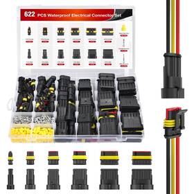 50119g Nilight 622pcs 1 2 3 4 5 6 Pin Electrical Connector 1-6pin