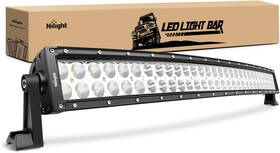 70016c-a Nilight - 32 Inch 180w Curved Spot Flood Combo High Power Clear White