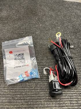 Nilight 840323907699 Led Pod Lights Wiring Harness Kit 12v 5pin Rocker Switch