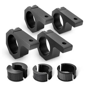 90020d Nilight 90021d - 4pcs Mounting Bracket Kit Led Off-road Light Horizontal Bar