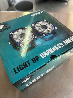 Fn2013s Nilight Led Light Pods 2pcs 3 Inch 9led Round Offroad Driving Lights