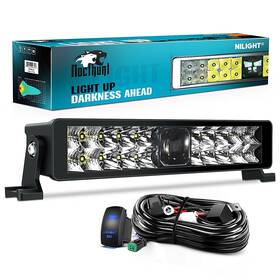 Fn49d-14c Nilight Led Light Bar 14inch 21led Dual Row Spot Flood Combo