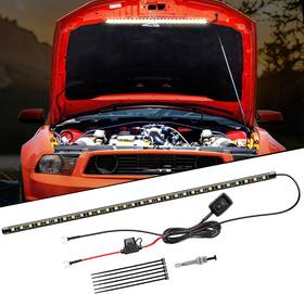 Tl-286w Nilight Under Hood Light Strip Kit 30 Led 52cm Waterproof Underhood Work