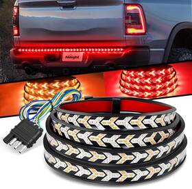 Tl-327 Nilight Truck Tailgate Light Strip 60inch 540 Led With Red Running Brake Lights