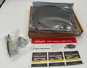 Tr-113-a Nilight Led Tailgate Light Strip 48 Inch Triple New Fast Free Shipping