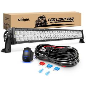 Zh079 Nilight Led Light Bar 32inch 180w Spot Flood Combo Off Road Lights 12v 5p
