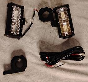 Zh432 Nilight 6.5inch 2pcs 120w Spot Flood Combo Bar Driving Waterproof Off Road Led Light