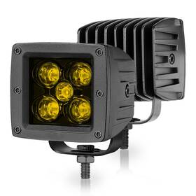 800075 Niwaker Powersports Amber Led Cubes 2pcs 3 Inch 100w Cree Pods Cube Spot