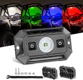 Nr0413 Nr Nirider Utv Dome Light With Switch Roll Bar Mount Led Lights White Rgb