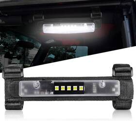 Nr1128 Nr Nirider Utv Interior Light Universal Roll Bar Mount Led Utility Ca