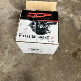 182739 Off Camber Fabrications Ocf Dual Pillar Light Bracket Kit 07-16 Jeep Wr Jk Windshield