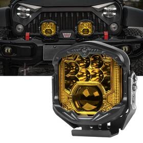 Offroad Gamers 718387610179 7 Inch Led Lights 1pcs 95w Pods Auxiliary Driving