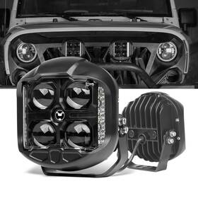 Offroad Gamers 718387610186 5.5 Inch Led Lights 1pcs 65w Work Auxiliary Offroad Gamers 718387610186 5.5 Inch Led Lights 1pcs 65w Work Auxiliary
