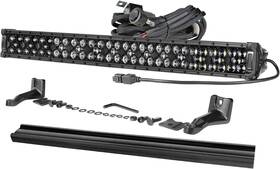 708266 Offroadtown 30 Inch 490w Led Light Bar Wiring Harness Black Cover Off Road