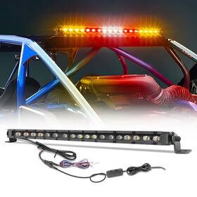 D10062 Offroadtown 20 Inch Led Chase Light Bar Utv Rear Slim Off Road Emergency S