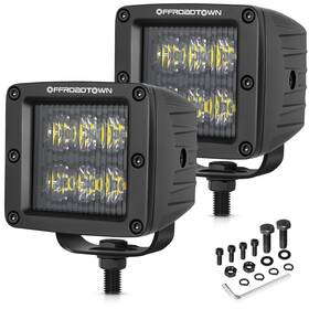 Wl0630f-2 Offroadtown Led Cubes 3inch 120w Cree Pods Driving Lights Ditch Li