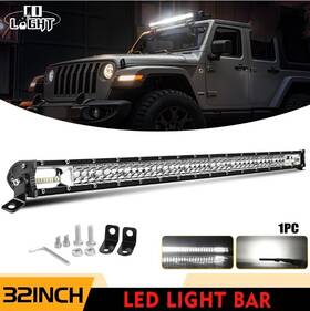 9620zgf78 Offroadtrucklight Dual Row 32inch Led Light Bar 200w Offroad Truck Flood Spot Combo Beam Pk 31 Inch