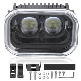 Opl5 760635077845 Universal 4 Inch Led Motorcycle Lights - 45w Work Light Bar For Atv Truck