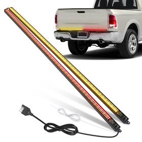 Opl-qm-tl60-usa Opp Ulite 60inch Led Tailgate Light Bar 5 Functions Red Running Brake W